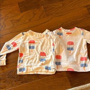 Popsicle Print Kids Matching Set